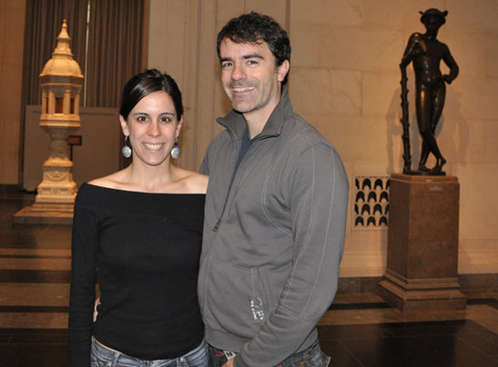 Paolo Ciccarese and Sheede Khalil in DC