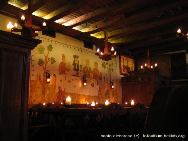 Inside Olde Hansa Restourant