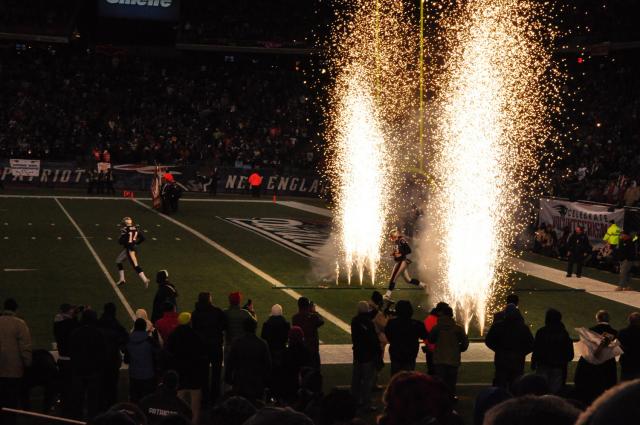 Patriots entering the Gillette Stadium by Paolo Ciccarese 