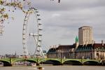 London Eye and South Bank from the House of Commons