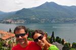 Paolo and Sheede on Lake Como