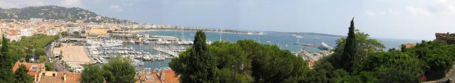 Cannes Panoramic View