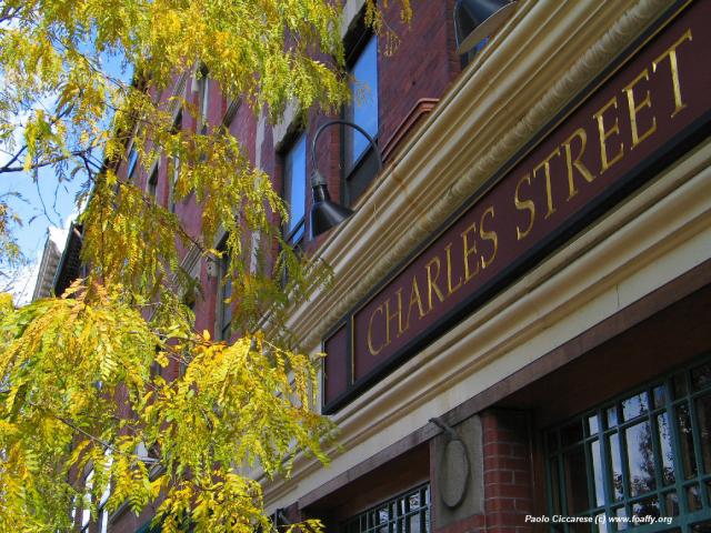 Charles Street, where I live.