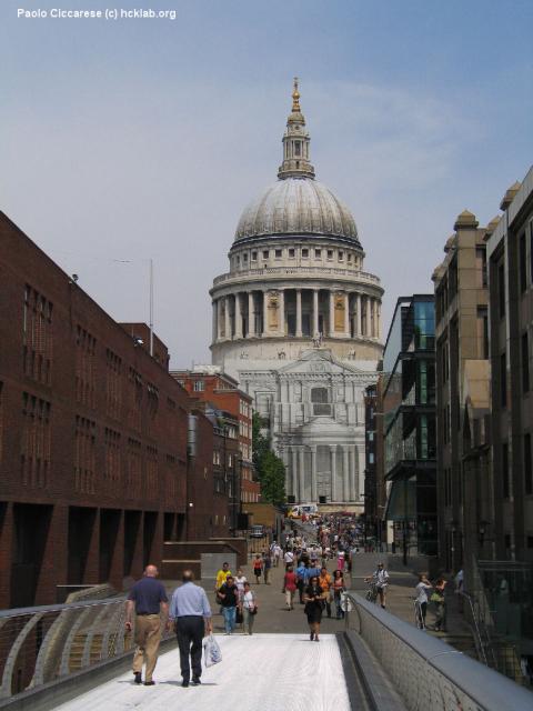 St. Paul's from Millennium Bridge