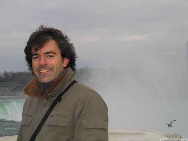 Paolo at the Niagara Falls
