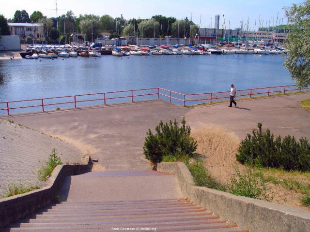 Moving to Pirita beach
