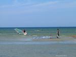 Surfers at Pirita beach
